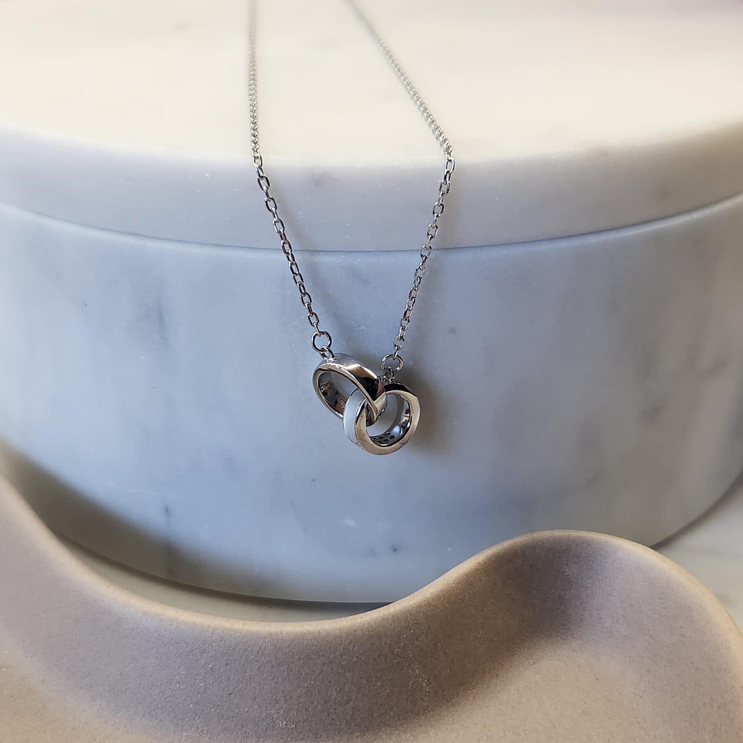 Fine and Yonder Charms & Pendants Forever Rings Necklace