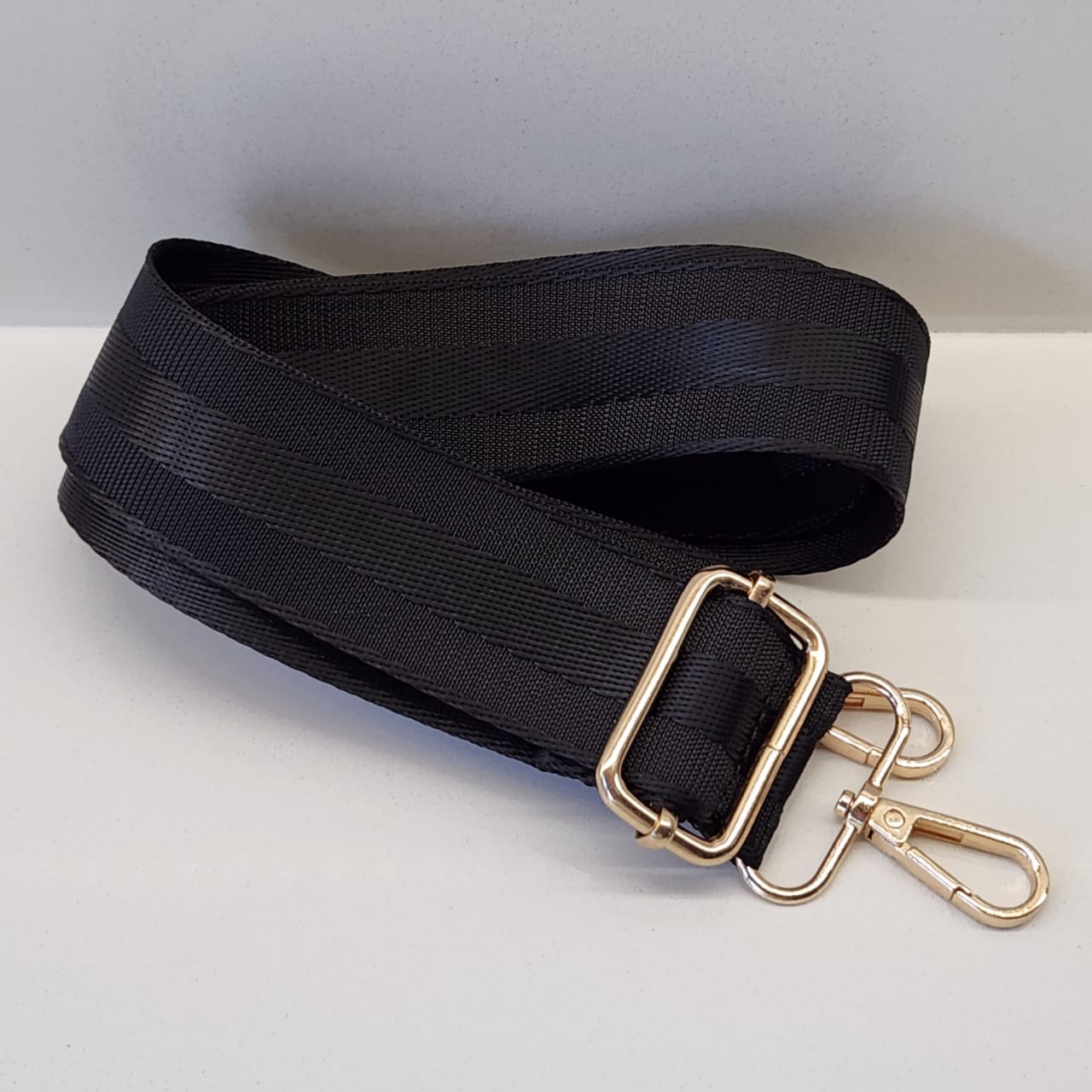 Suprene Bags Handbag & Wallet Accessories Bag Strap - Black Stripe