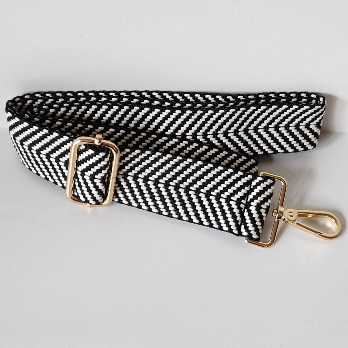 Suprene Bags Handbag & Wallet Accessories Bag Strap - Chevron