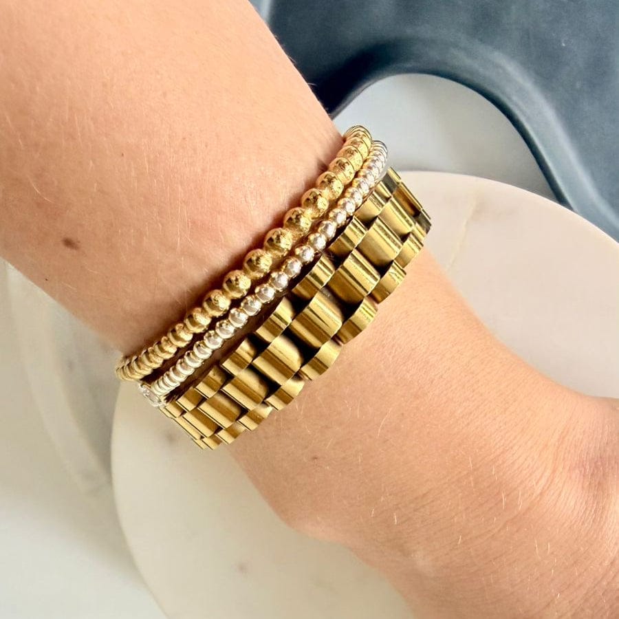 Fine and Yonder Bracelets 25CM Watchband Strap Gold