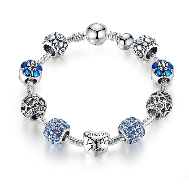 Fine and Yonder Bracelets Blue / 20cm Costume Jewelry - Charm Bracelet