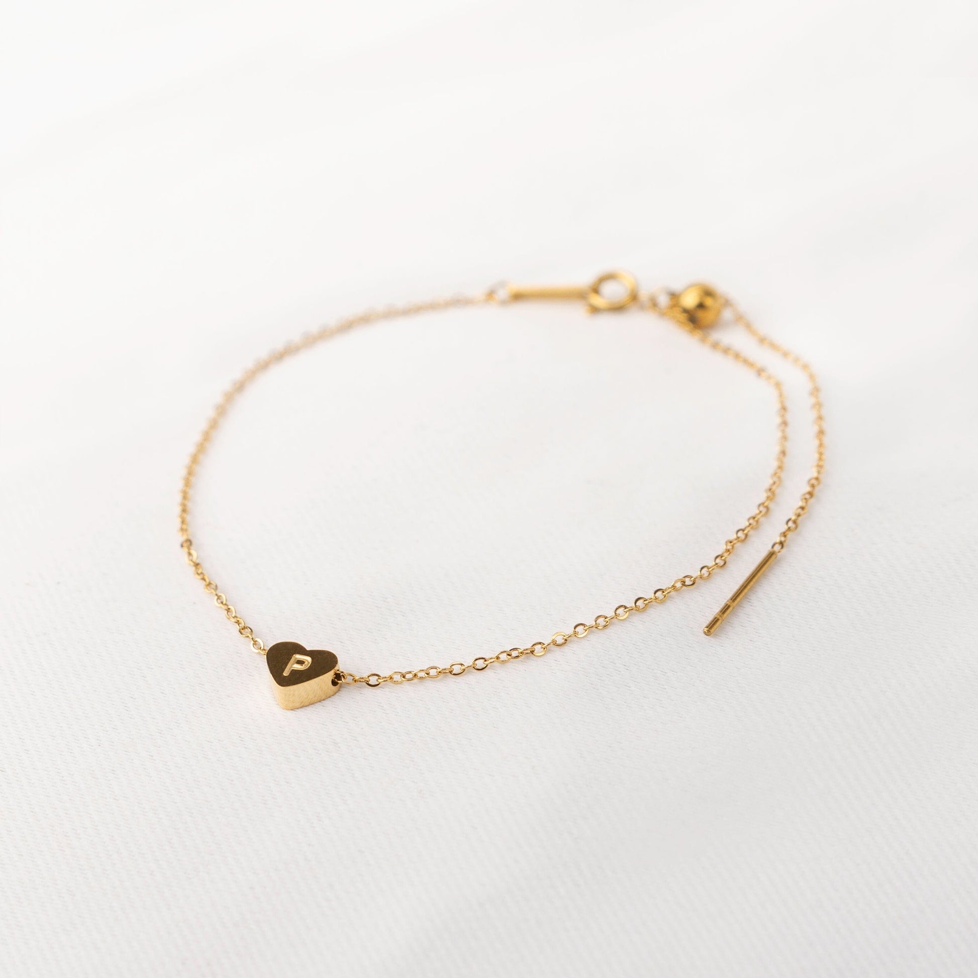 Fine and Yonder Bracelets Heart Bead Bracelet