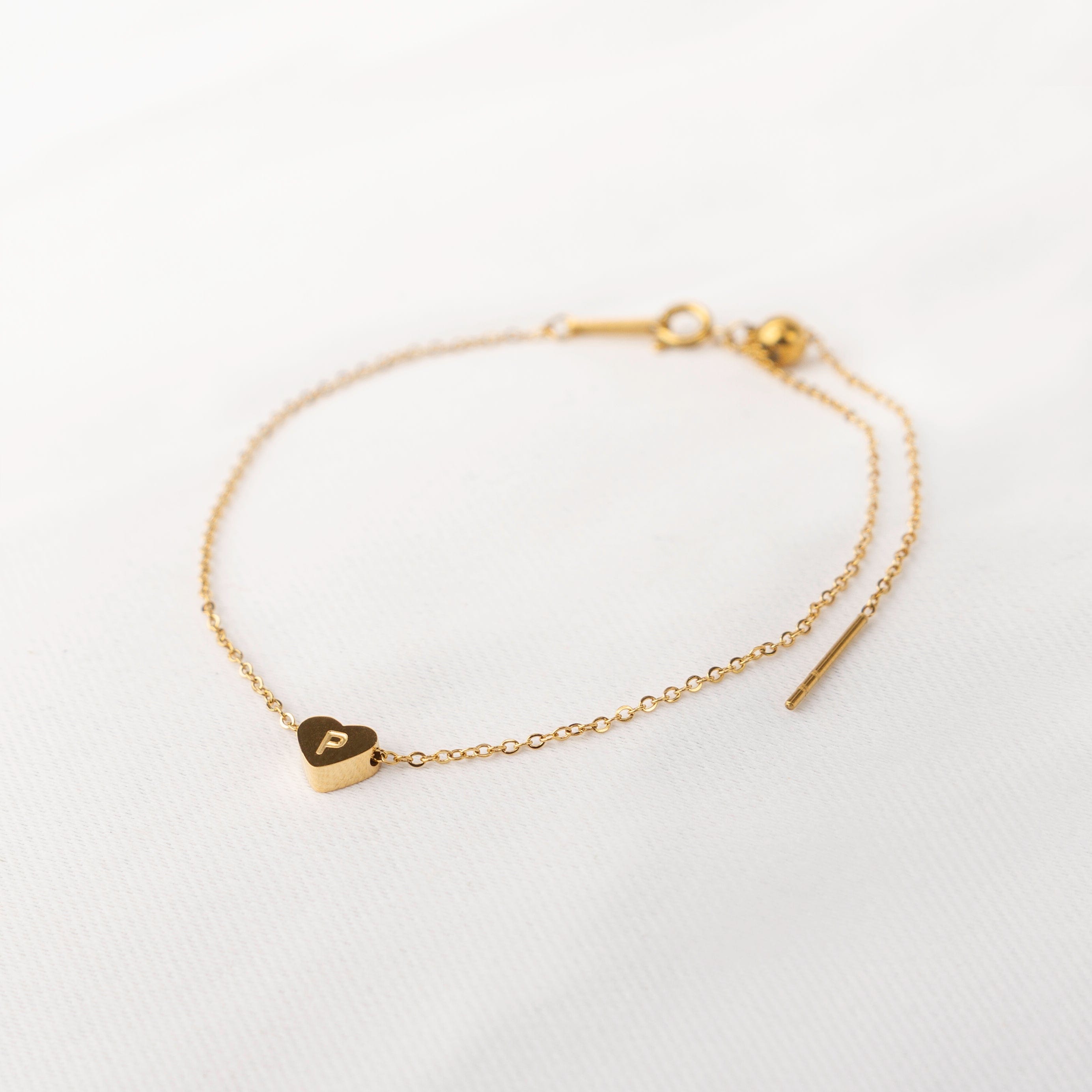 Fine and Yonder Bracelets Heart Bead Bracelet
