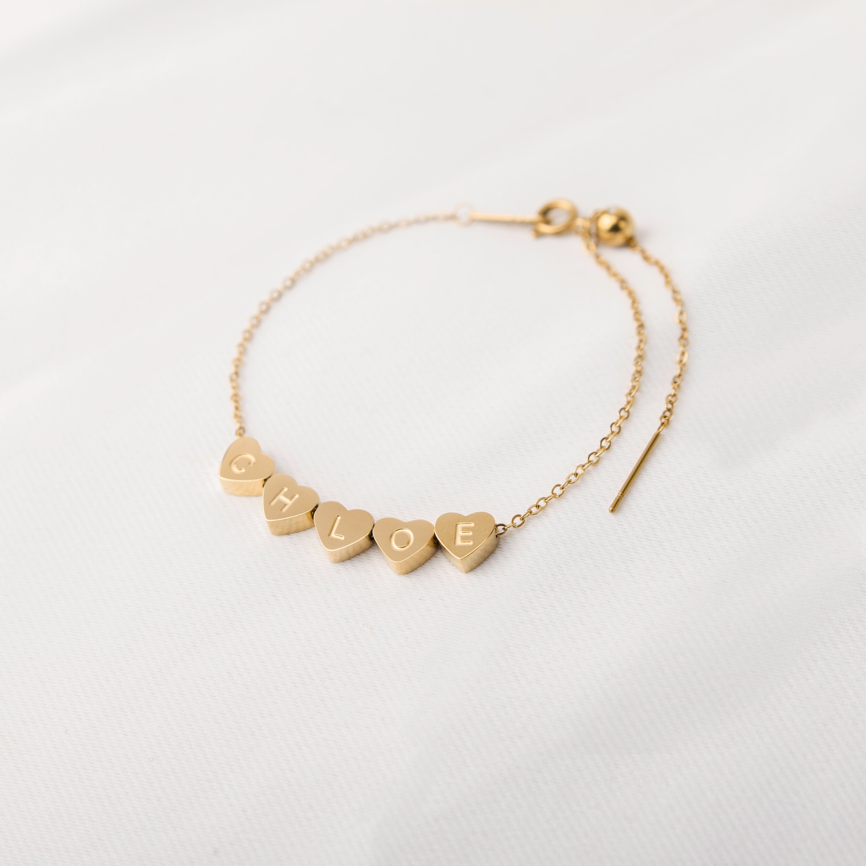 Fine and Yonder Bracelets Heart Bead Bracelet