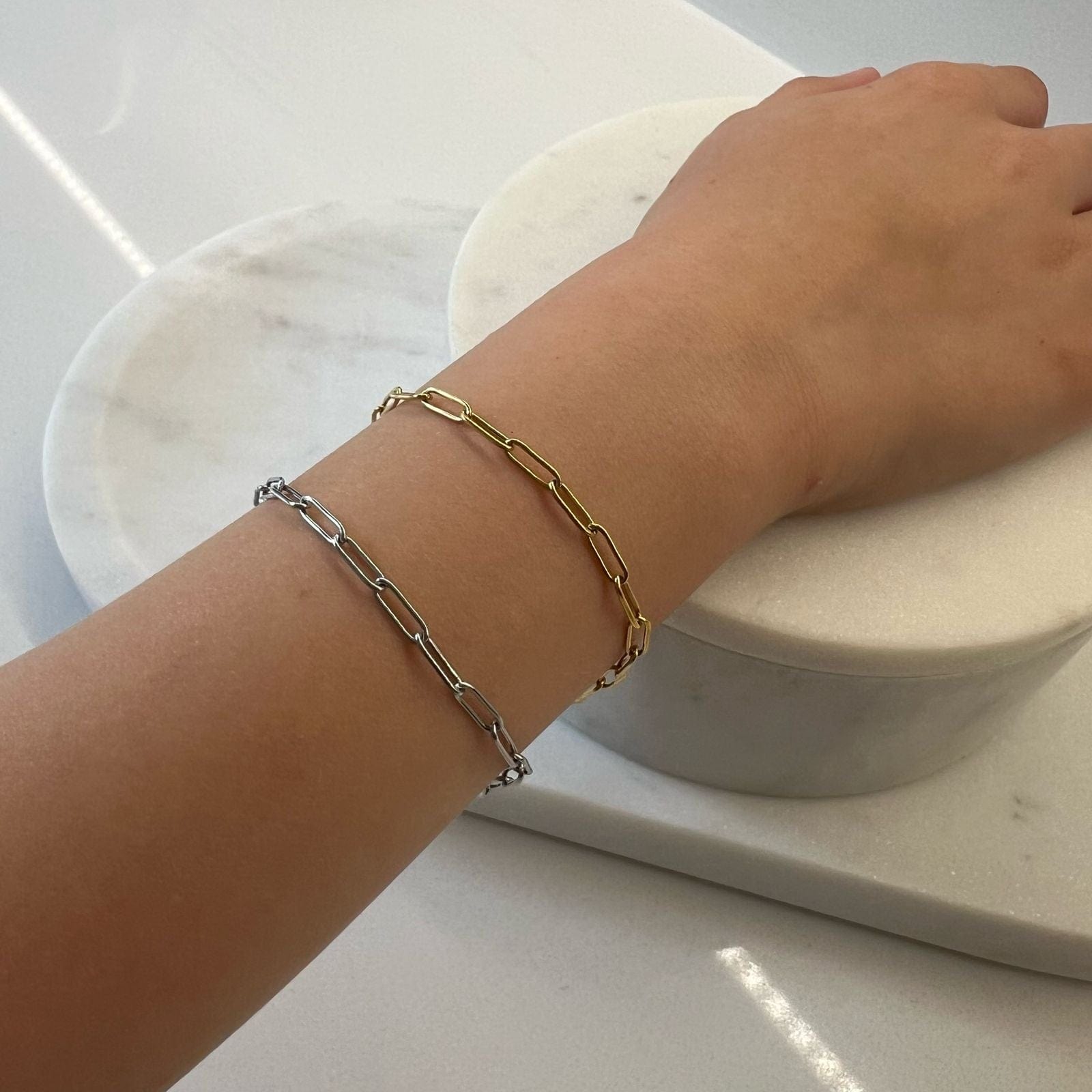 Fine and Yonder Bracelets Paper Clip Bracelet