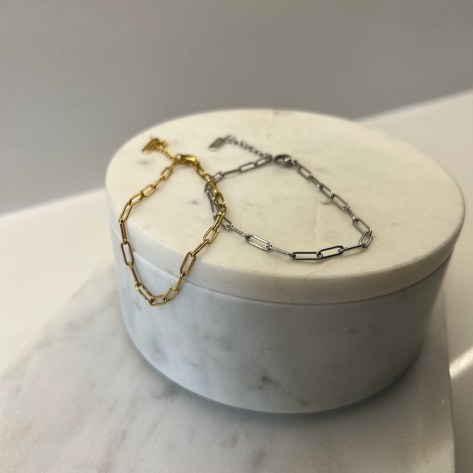 Fine and Yonder Bracelets Paper Clip Bracelet