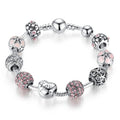 Fine and Yonder Bracelets Pink / 21cm Costume Jewelry - Charm Bracelet