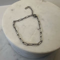 Fine and Yonder Bracelets Silver Paper Clip Bracelet