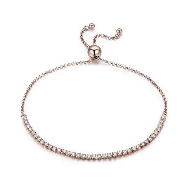 Fine and Yonder Bracelets Sterling Silver Tennis Bracelet
