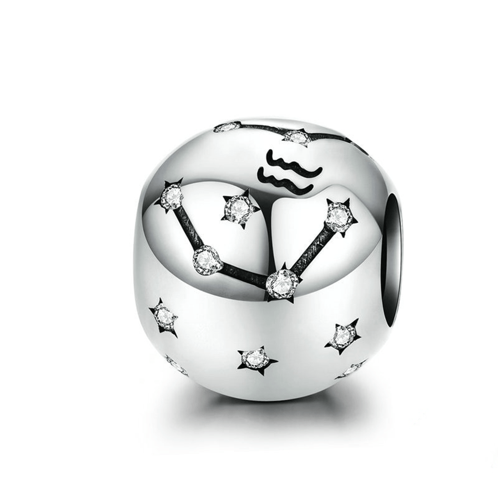 Fine and Yonder Charms & Pendants Aquarius Zodiac Sign Charm