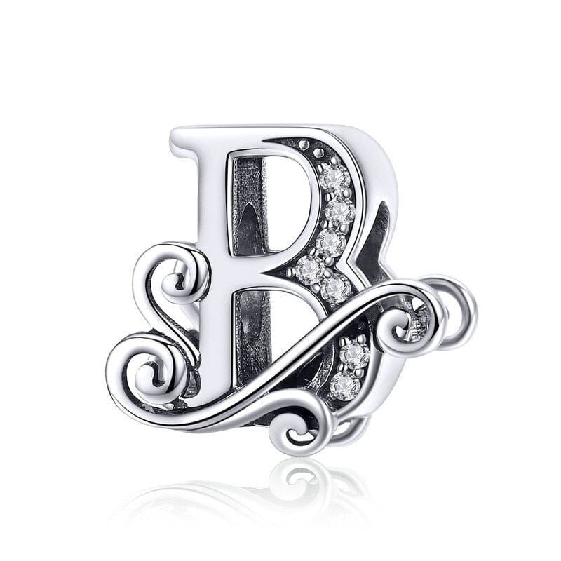 Fine and Yonder Charms & Pendants B Vintage Alphabet Charm
