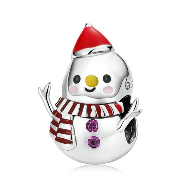 Fine and Yonder Charms & Pendants Christmas Snowman Charm