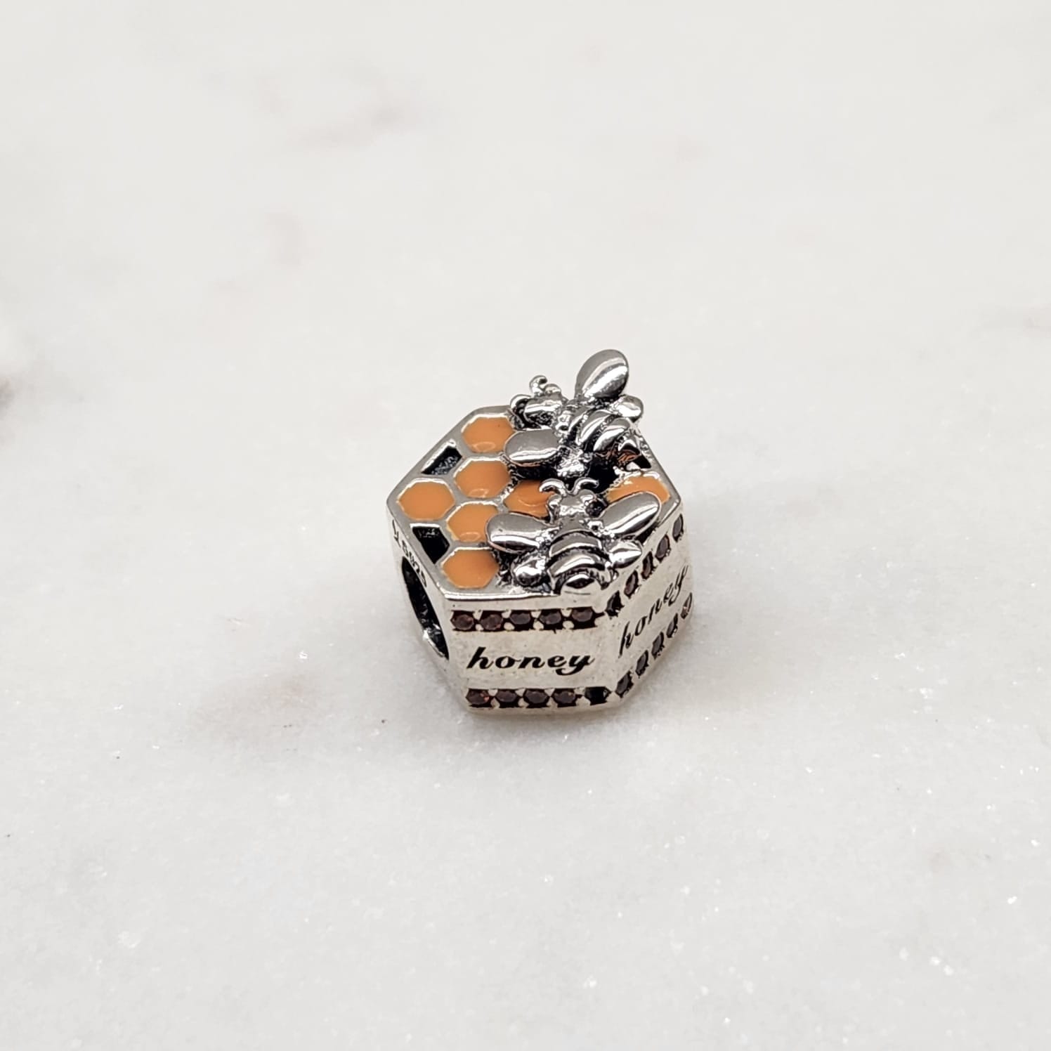 Fine and Yonder Charms & Pendants Honeycomb Charm