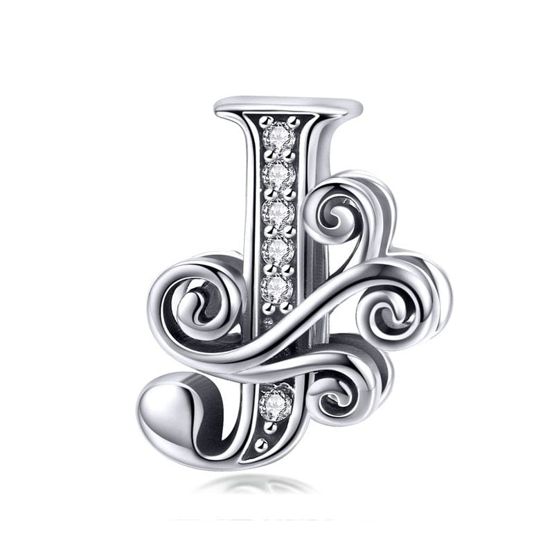 Fine and Yonder Charms & Pendants J Vintage Alphabet Charm