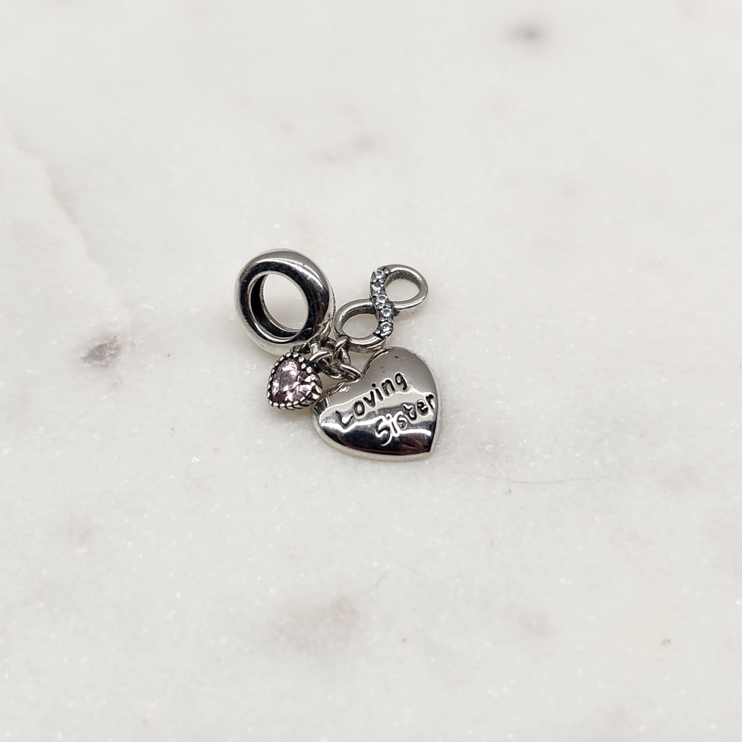Fine and Yonder Charms & Pendants Loving Sister Pendant Charm