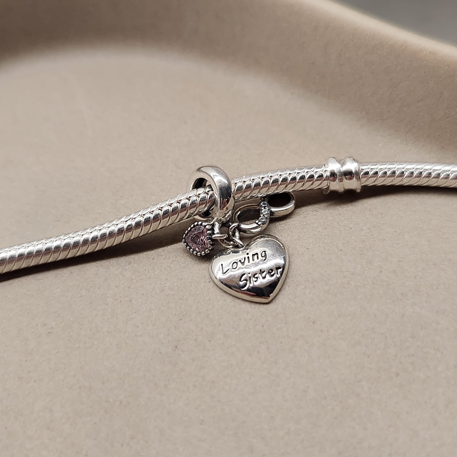 Fine and Yonder Charms & Pendants Loving Sister Pendant Charm