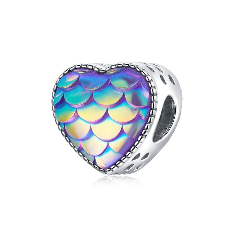 Fine and Yonder Charms & Pendants Mermaid Heart Charm