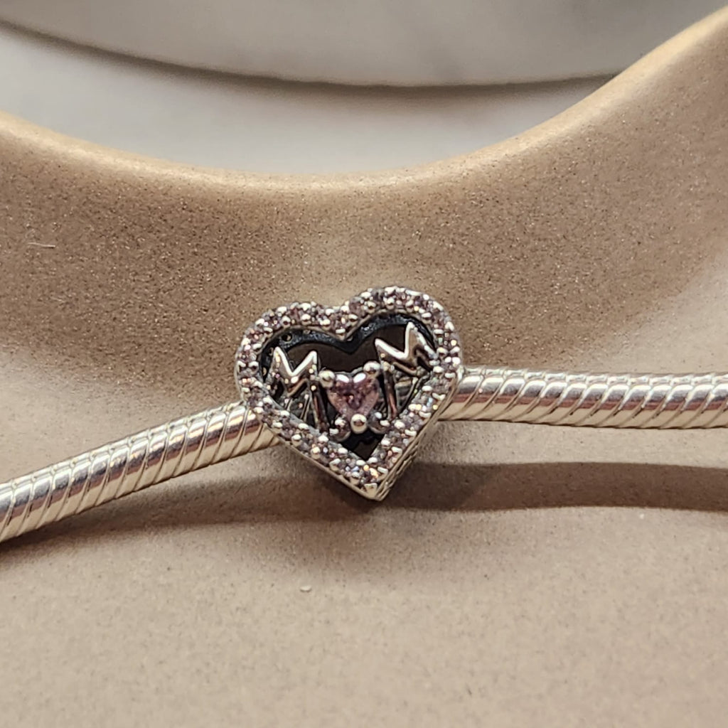 Fine and Yonder Charms & Pendants Mom Love Charm