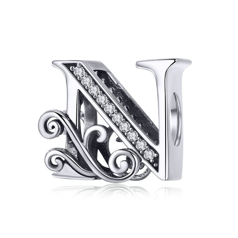Fine and Yonder Charms & Pendants N Vintage Alphabet Charm