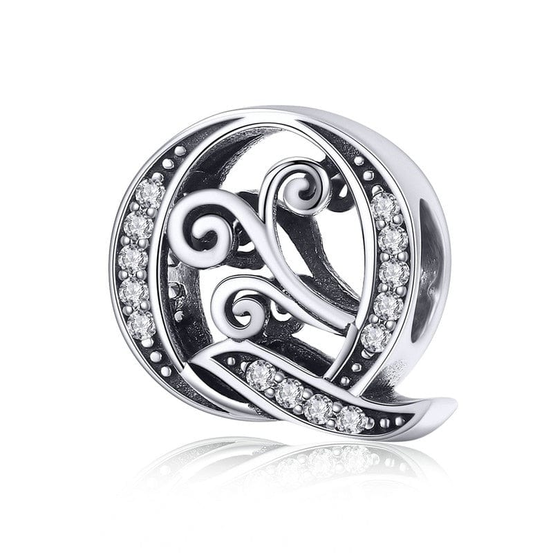 Fine and Yonder Charms & Pendants Q Vintage Alphabet Charm