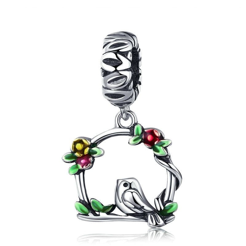 Fine and Yonder Charms & Pendants Spring Bird Pendant Charm