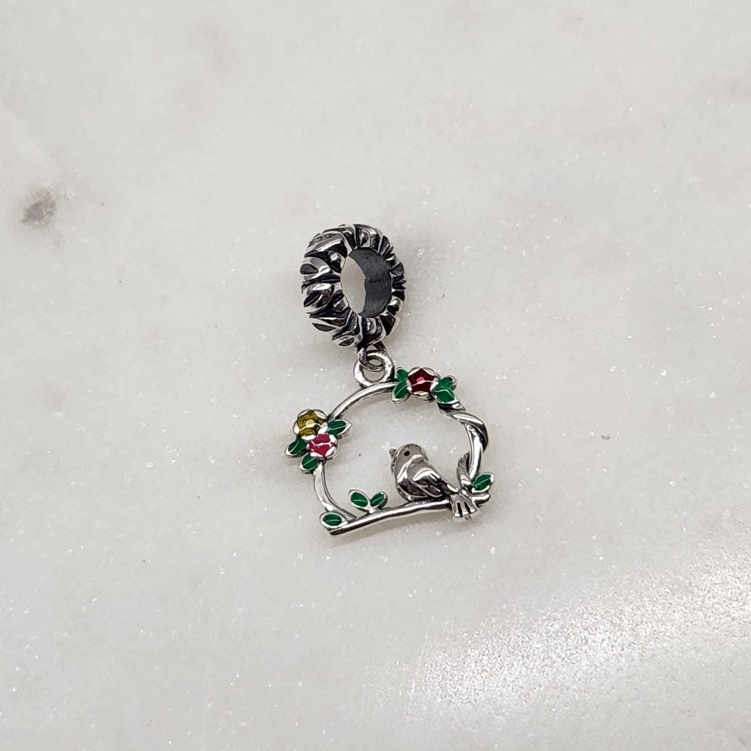 Fine and Yonder Charms & Pendants Spring Bird Pendant Charm