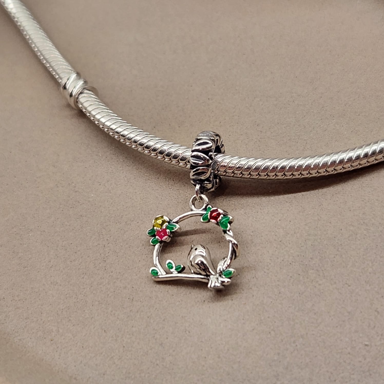 Fine and Yonder Charms & Pendants Spring Bird Pendant Charm