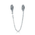 Fine and Yonder Charms & Pendants Sterling Silver Safety Chain