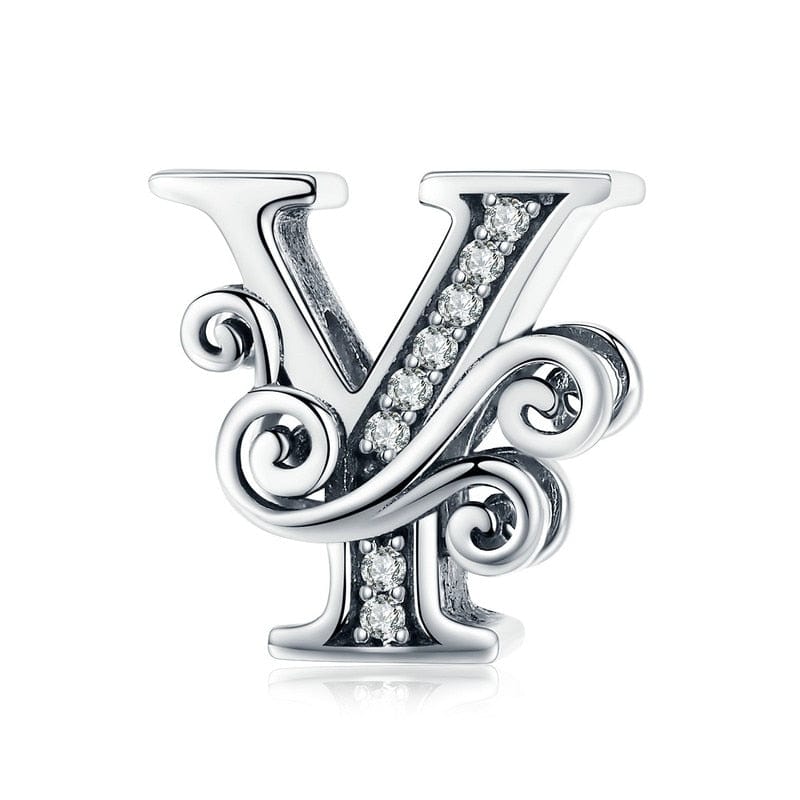 Fine and Yonder Charms & Pendants Y Vintage Alphabet Charm