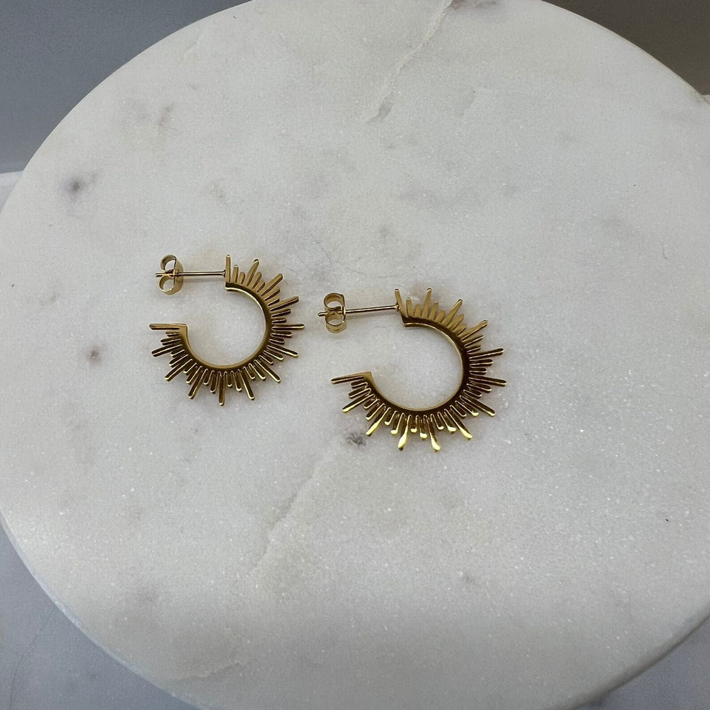 Fine and Yonder Earrings Solar Flare Earrings