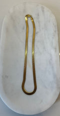 Fine and Yonder Necklaces Flat Snake Chain Necklace
