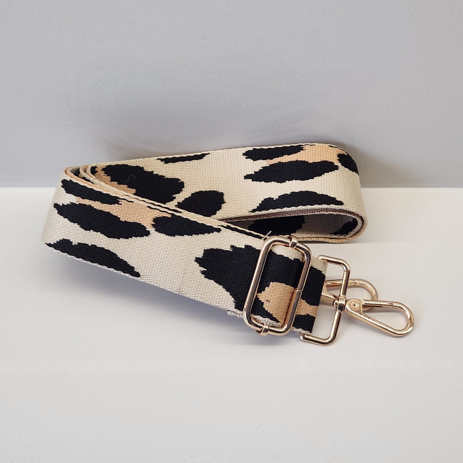 Suprene Bags Bag Accessories Bag Strap - Cheetah