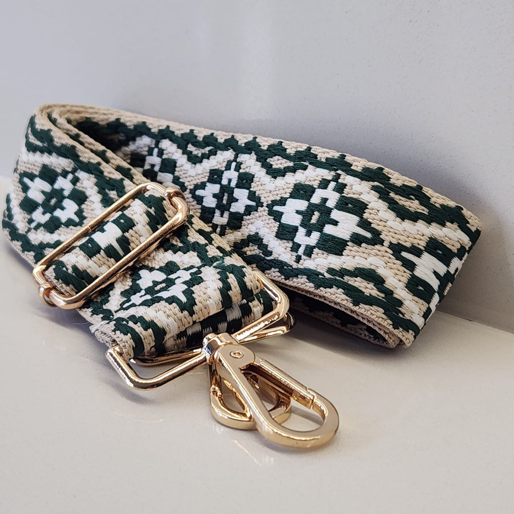 Suprene Bags Bag Strap-Vintage Pattern Collection