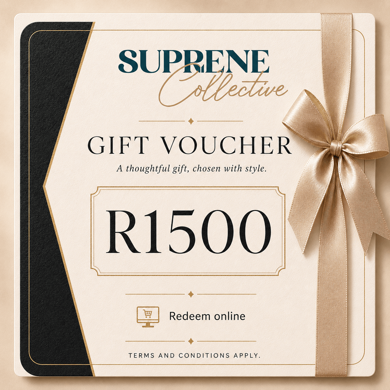 Suprene Bags Gift Card R 1500.00 Suprene Gift Card