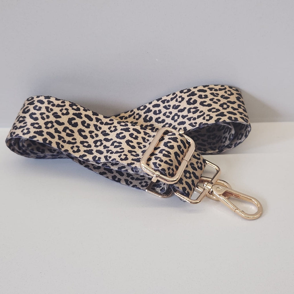 Suprene Bags Handbag & Wallet Accessories Bag Strap - Tiny Cheetah