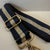 Suprene Bags Handbag & Wallet Accessories Bag strap - Woven Navy Gold