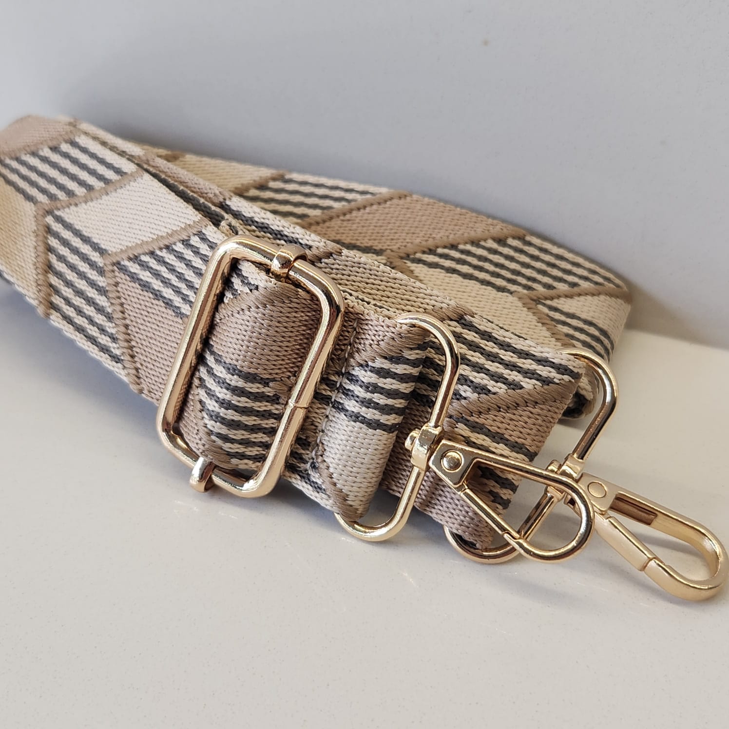 Suprene Bags Handbag & Wallet Accessories Beige Bag Strap - Dovetail
