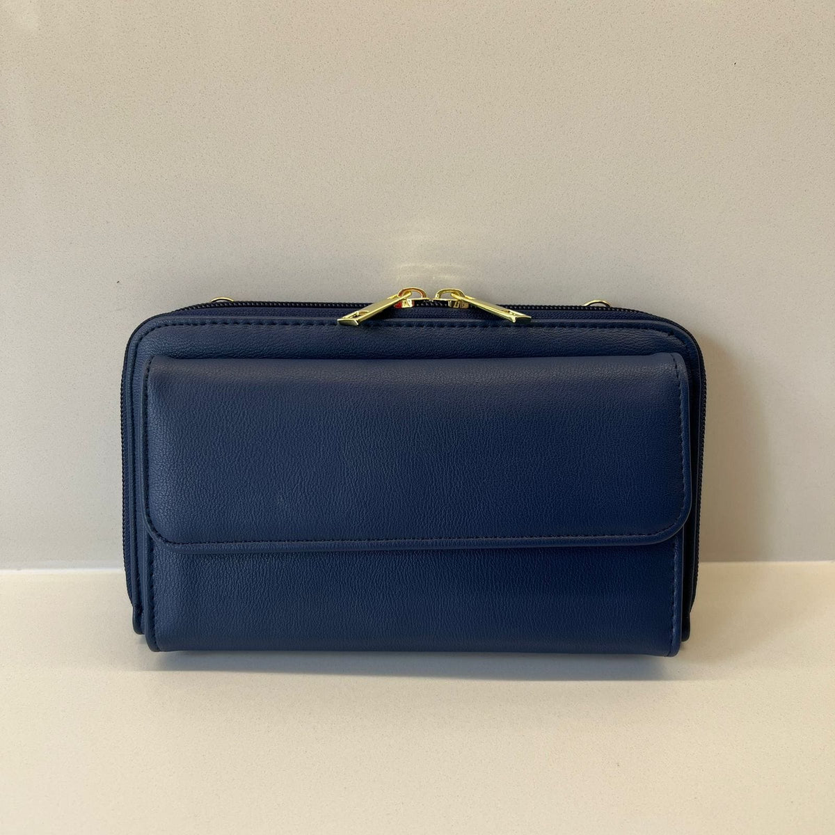 Suprene Bags Handbags Navy The Phone Wallet Crossbody Bag