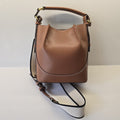 Suprene Bags Handbags Tan Bucket Bag