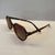 Suprene Bags Sunglasses Brown Tortoise Meghan Sunglasses