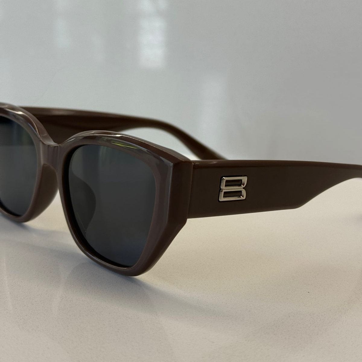 Suprene Bags Sunglasses Chocolate Suprene Cat Eye Sunglasses