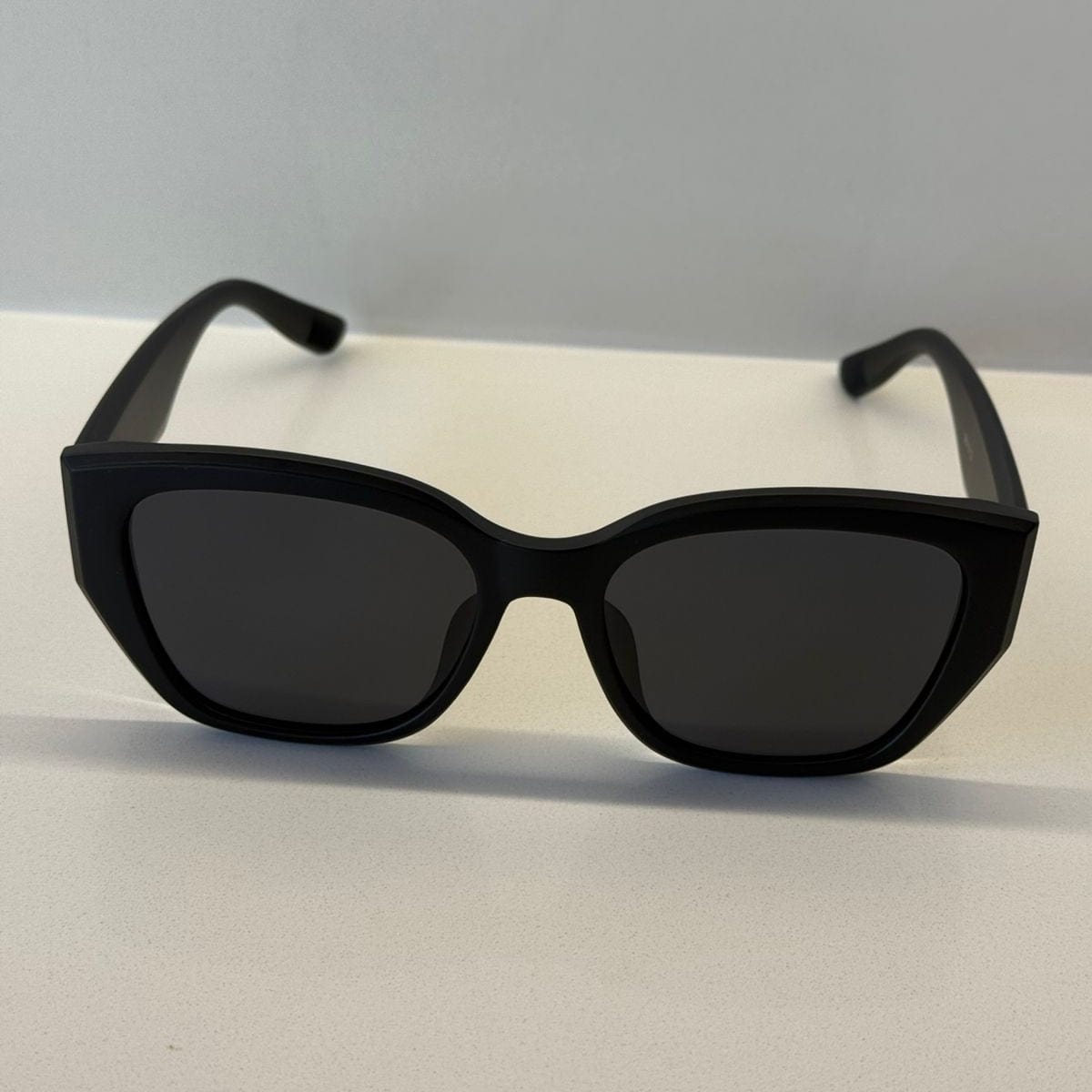 Suprene Bags Sunglasses Matt Black Suprene Cat Eye Sunglasses