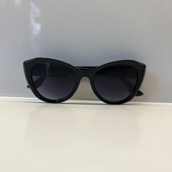 Suprene Bags Sunglasses Oversized Black Cat Eye Suprene Cat Eye Sunglasses