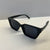 Suprene Bags Sunglasses Oversized Black Suprene Square Sunglasses