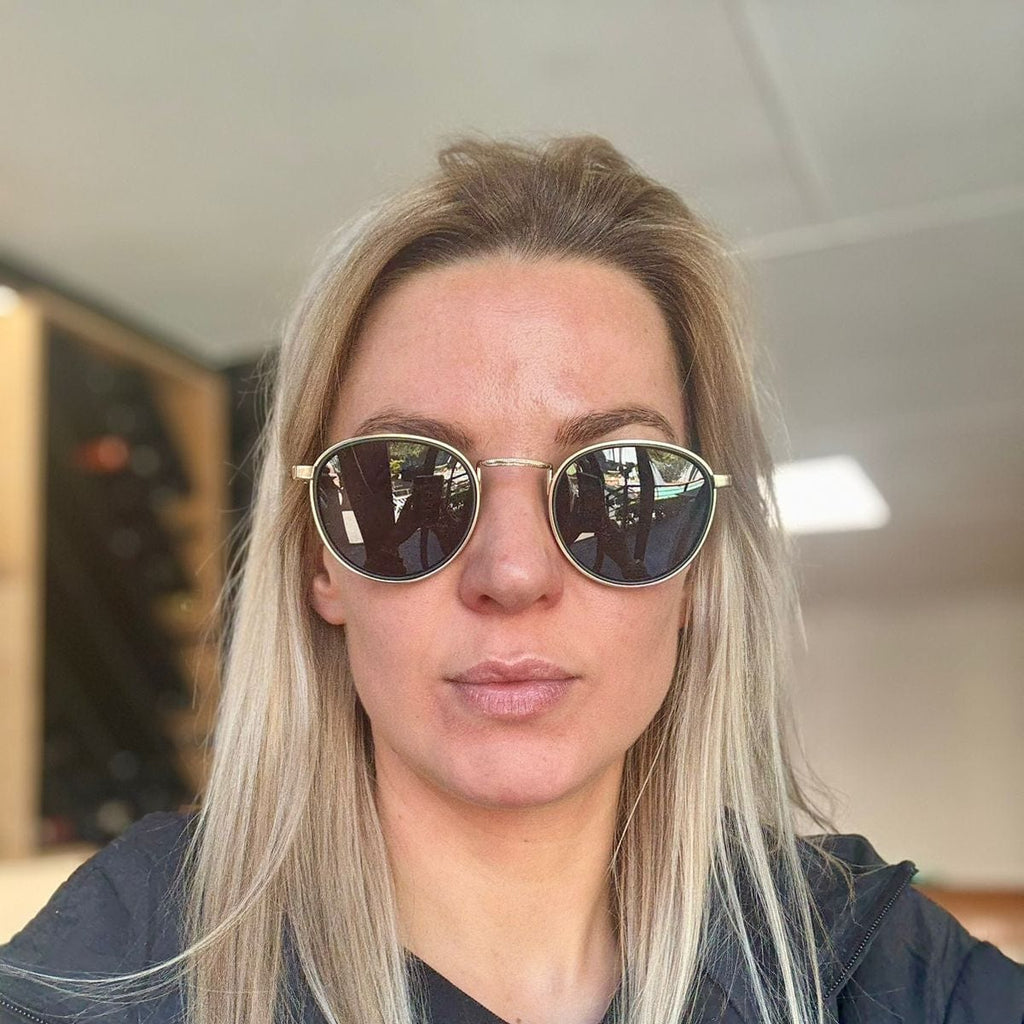 Suprene Bags Sunglasses Suprene Retro Round Sunglasses