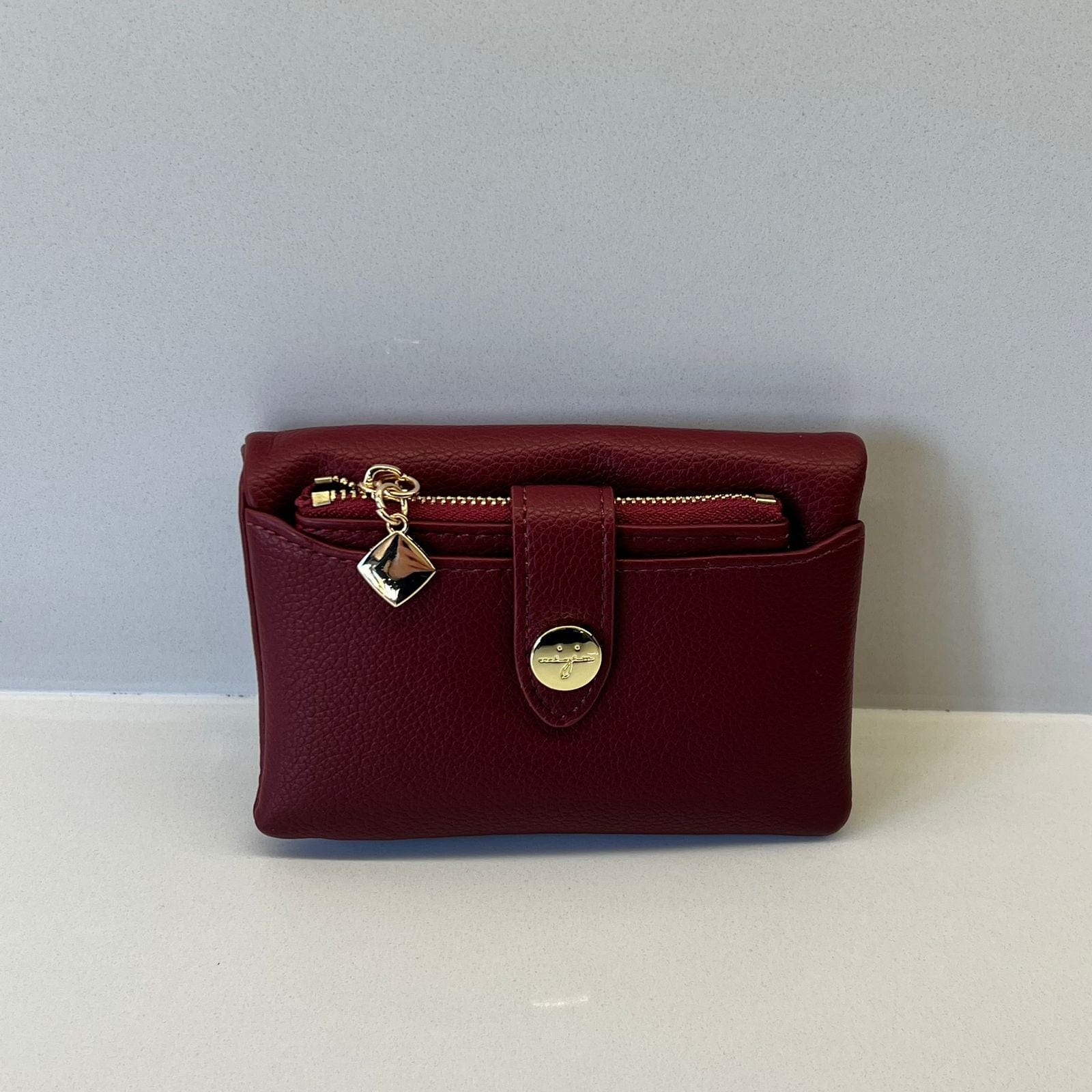 Suprene Bags Wallet Burgundy The Bella Wallet