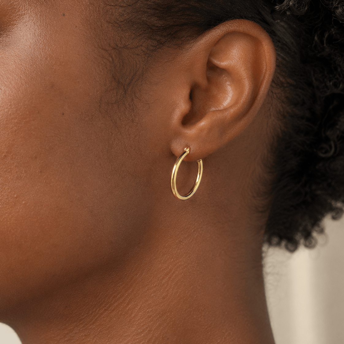 Suprene Collective Earrings Silver Hoop Earrings