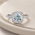 Suprene Collective Rings Luna Moissanite Ring