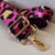 Suprene Bags Bag Accessories Pink Leopard Print Bag Strap Collection