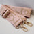Suprene Bags Bag Accessories Pink Stirrup Pattern Bag Strap Collection